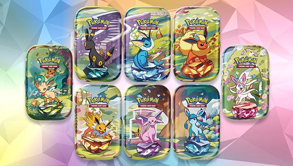 Scarlet & Violet—Prismatic Evolutions Mini Tin